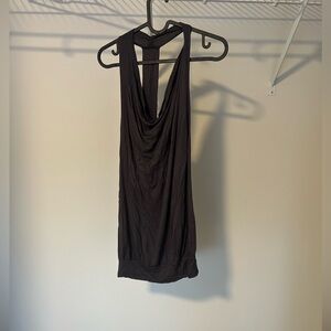 💚💚2 DAY Closet Clearout💚💚 Forever 21 Charcoal Gray Draped Tank Top